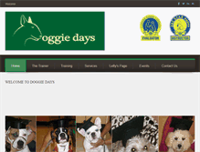 Tablet Screenshot of doggiedaysmiami.com